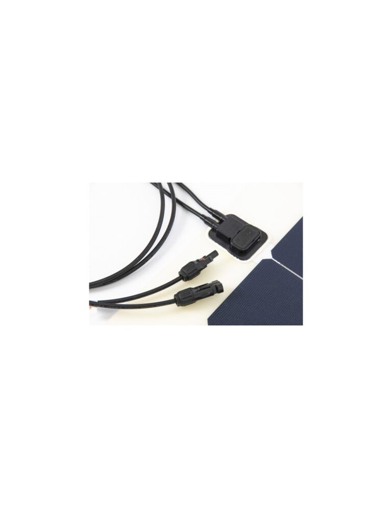 Cables et prises de connexion du panneaux solaire souple MFX 70 Watt